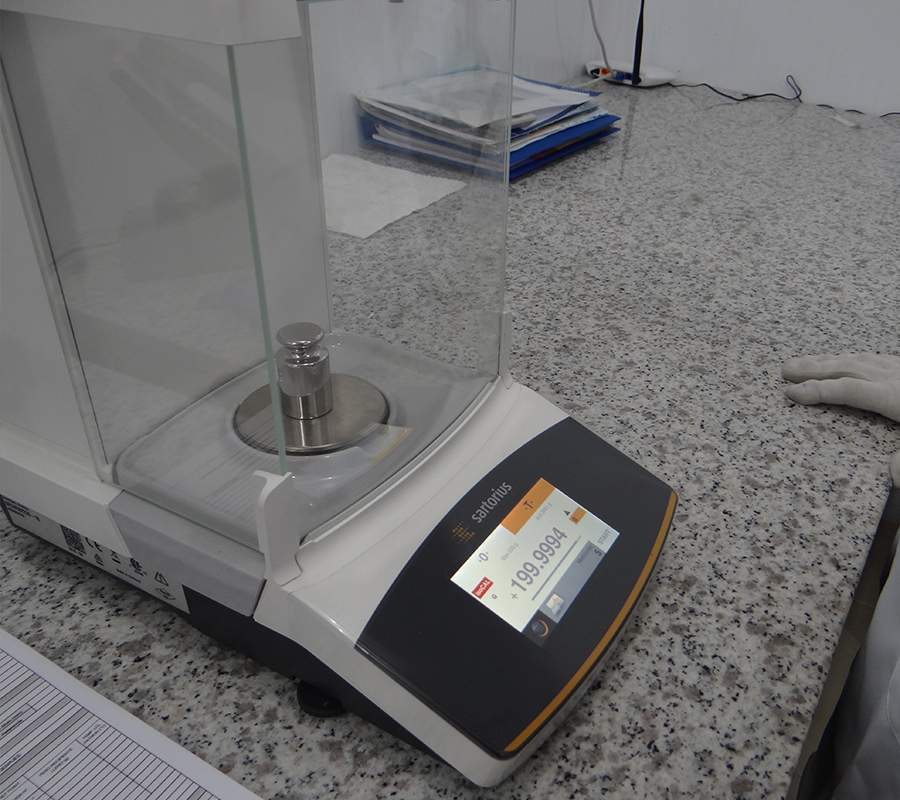Calibración de masa